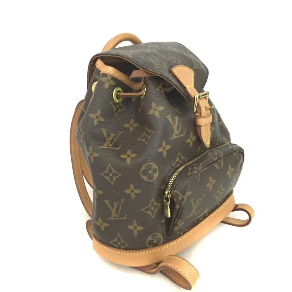 Louis Vuitton Backpack Montsouris Mini Monogram - Picture 2 of 12